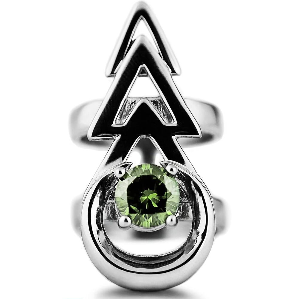 Rogue + Wolf Rune Ring Size 6